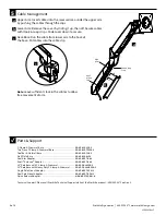 Preview for 4 page of Workrite Ergonomics Conform CONF-1SDA-WOB-S Assembly/Installation Instructions