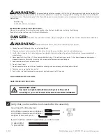 Preview for 2 page of Workrite Ergonomics Essentia ES2E30-48 Assembly/Installation Instructions