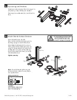 Preview for 3 page of Workrite Ergonomics Essentia ES2E30-48 Assembly/Installation Instructions