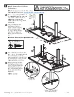 Preview for 5 page of Workrite Ergonomics Essentia ES2E30-48 Assembly/Installation Instructions