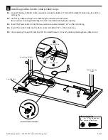 Preview for 9 page of Workrite Ergonomics FDEX 60-B02-WP Assembly/Installation Instructions