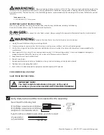 Preview for 2 page of Workrite Ergonomics FDEX30-48-X Assembly/Installation Instructions