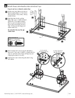 Preview for 5 page of Workrite Ergonomics FDEX30-48-X Assembly/Installation Instructions