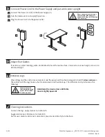 Preview for 8 page of Workrite Ergonomics FDEX30-48-X Assembly/Installation Instructions