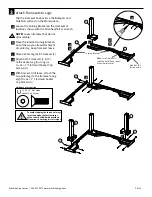 Preview for 5 page of Workrite Ergonomics Rise Quiet RISE-3E-3044-X Assembly/Installation Instructions