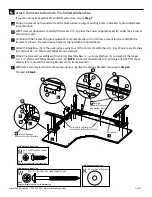 Preview for 7 page of Workrite Ergonomics Rise Quiet RISE-3E-3044-X Assembly/Installation Instructions