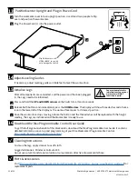 Preview for 12 page of Workrite Ergonomics Rise Quiet RISE-3E-3044-X Assembly/Installation Instructions