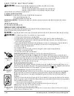 Preview for 2 page of Workrite Ergonomics Sentinel ST2E-30-48 Series Assembly/Installation Instructions