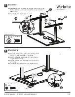 Preview for 5 page of Workrite Ergonomics Sentinel ST2E-30-48 Series Assembly/Installation Instructions