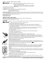 Preview for 2 page of Workrite Ergonomics Sentinel ST2E-54-72 Series Assembly/Installation Instructions