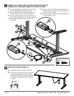 Preview for 8 page of Workrite Ergonomics Sentinel ST2E-54-72 Series Assembly/Installation Instructions