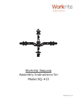 Workrite Ergonomics Sequoia SQ-413 Assembly Instructions Manual preview