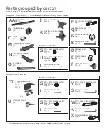 Preview for 2 page of Workrite Ergonomics Sequoia SQ-633 Assembly Instructions Manual