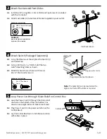 Preview for 5 page of Workrite Ergonomics Sierra 2-Leg Desk SEHX30-48 Series Assembly/Installation Instructions