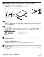 Preview for 9 page of Workrite Ergonomics Sierra 2-Leg Desk SEHX30-48 Series Assembly/Installation Instructions