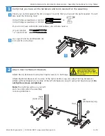 Preview for 3 page of Workrite Ergonomics Sierra HX Assembly Instructions Manual