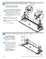 Preview for 4 page of Workrite Ergonomics Sierra HX Assembly Instructions Manual