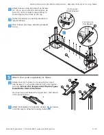 Preview for 5 page of Workrite Ergonomics Sierra HX Assembly Instructions Manual