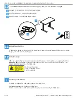 Preview for 8 page of Workrite Ergonomics Sierra HX Assembly Instructions Manual