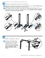 Предварительный просмотр 4 страницы Workrite Ergonomics Sierra HXL Crank Assembly Instructions Manual