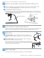 Предварительный просмотр 8 страницы Workrite Ergonomics Sierra HXL Crank Assembly Instructions Manual