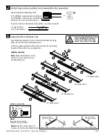 Preview for 3 page of Workrite Ergonomics Sierra SEHX5472-4272EOC Series Assembly/Installation Instructions