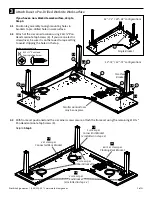 Preview for 5 page of Workrite Ergonomics Sierra SEHX5472-4272EOC Series Assembly/Installation Instructions