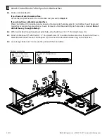 Preview for 8 page of Workrite Ergonomics Sierra SEHX5472-4272EOC Series Assembly/Installation Instructions