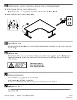 Preview for 11 page of Workrite Ergonomics Sierra SEHX5472-4272EOC Series Assembly/Installation Instructions