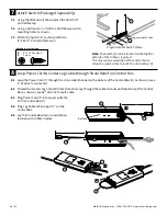 Preview for 8 page of Workrite Ergonomics Sierra SEHX7890-4272OC Series Assembly/Installation Instructions