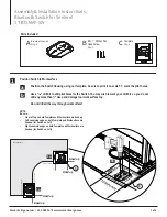 Preview for 1 page of Workrite Ergonomics ST-BTSMAP-SW Assembly/Installation Instructions