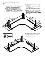 Preview for 6 page of Workrite Ergonomics ST2E-5472-4272EOC Series Assembly/Installation Instructions