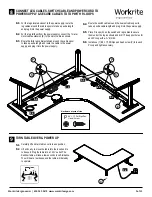 Preview for 9 page of Workrite Ergonomics ST2E-5472-4272EOC Series Assembly/Installation Instructions