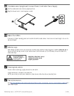 Предварительный просмотр 9 страницы Workrite ES3E30-48 Assembly And Installation Instructions Manual