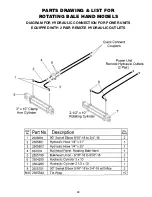 Preview for 29 page of Worksaver GLBH-2072 Owner'S/Operator'S Manual