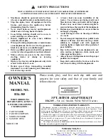 Preview for 6 page of Worksaver HK-305 Assembly & Mounting Operating Instructions