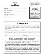 Preview for 2 page of Worksaver PBX-42 Operator'S Manual