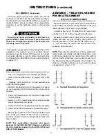 Preview for 15 page of Worksaver SBC-2160 Owner'S/Operator'S Manual