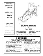 Preview for 1 page of Worksaver SG-26A Owner'S Operation Manual