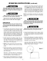 Preview for 22 page of Worksaver SG-26A Owner'S Operation Manual