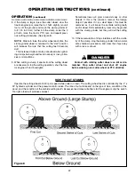 Preview for 23 page of Worksaver SG-26A Owner'S Operation Manual