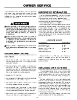 Preview for 26 page of Worksaver SG-26A Owner'S Operation Manual