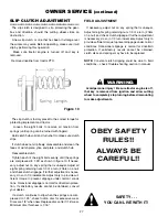 Preview for 28 page of Worksaver SG-26A Owner'S Operation Manual