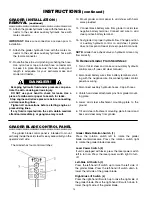 Preview for 16 page of Worksaver SSGB-8B Owner'S/Operator'S Manual