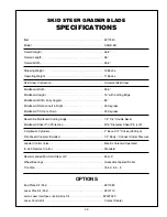 Preview for 31 page of Worksaver SSGB-8B Owner'S/Operator'S Manual