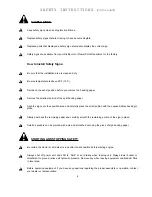 Preview for 7 page of Worksaver SSPF-3748 Owner'S/Operator'S Manual