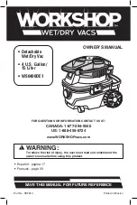 Workshop WS0400DE1 Owner'S Manual preview