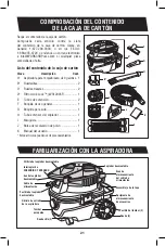 Preview for 21 page of Workshop WS0400DE1 Owner'S Manual