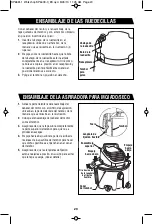 Preview for 20 page of Workshop WS0500VA0 Owner'S Manual