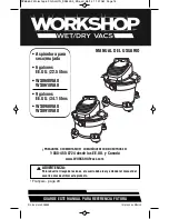 Preview for 15 page of Workshop WS0600VA0 Owner'S Manual